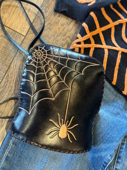 Spider Backpack Cross-Body Purse 871 - Vintage Vault Boutique