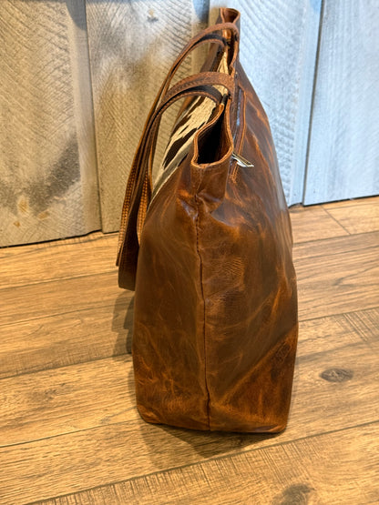 Large Cowhide Tote