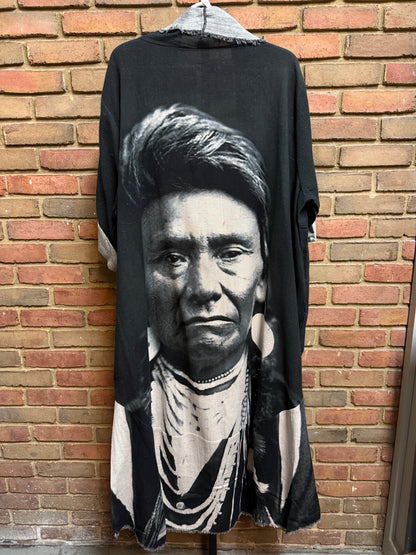 Native American Grey Duster