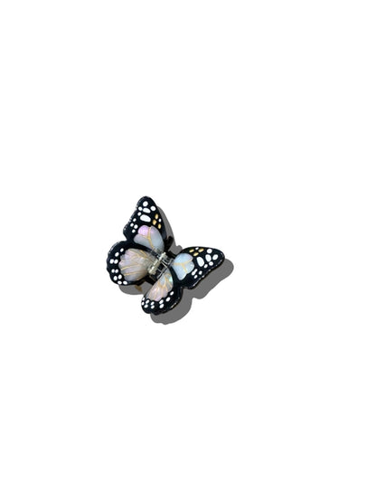 Hand Painted Mini Butterfly Claw Hair Clip