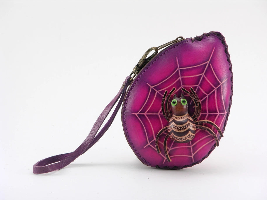 Spider Wristlet Coin Purse 