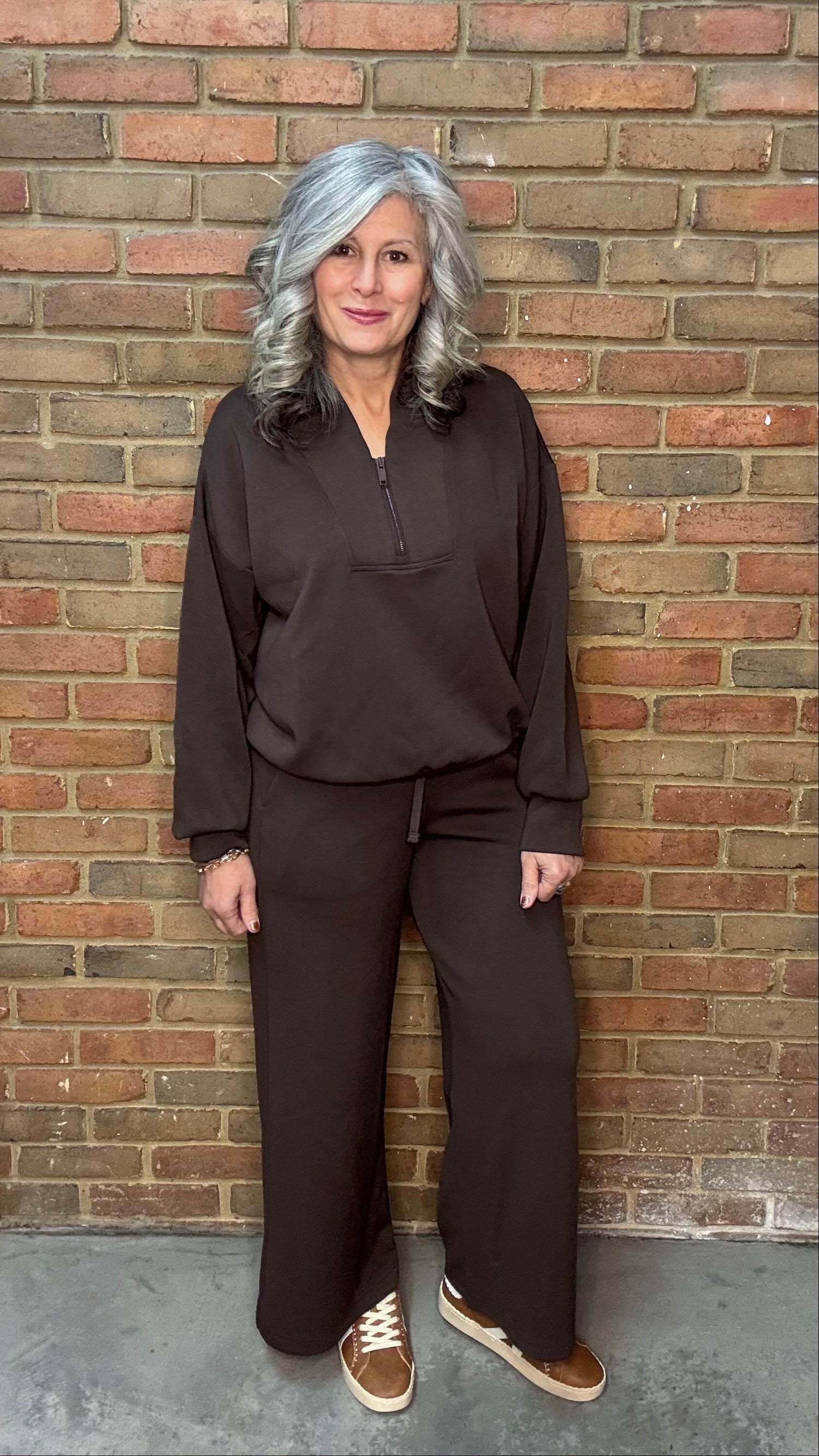 Espresso Modal Wide Pant