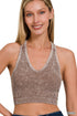 Washed Racerback Bralette - 293 - Vintage Vault Boutique