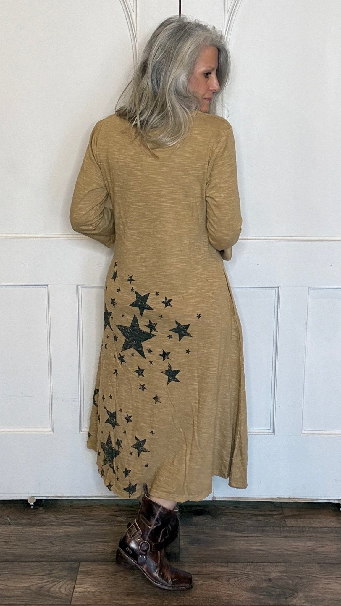 Butterfly Maxi Dress - Vintage Vault Boutique
