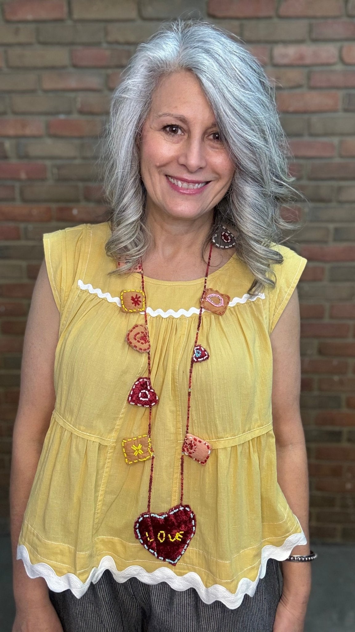 LOVE Tile Necklace - Vintage Vault Boutique