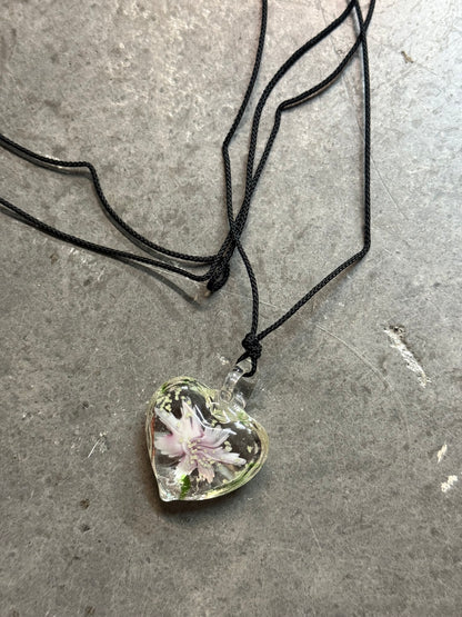 Heart Glass Pendant