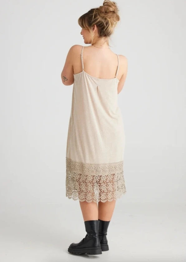 Marisol Lace Edged Dress/Slip 