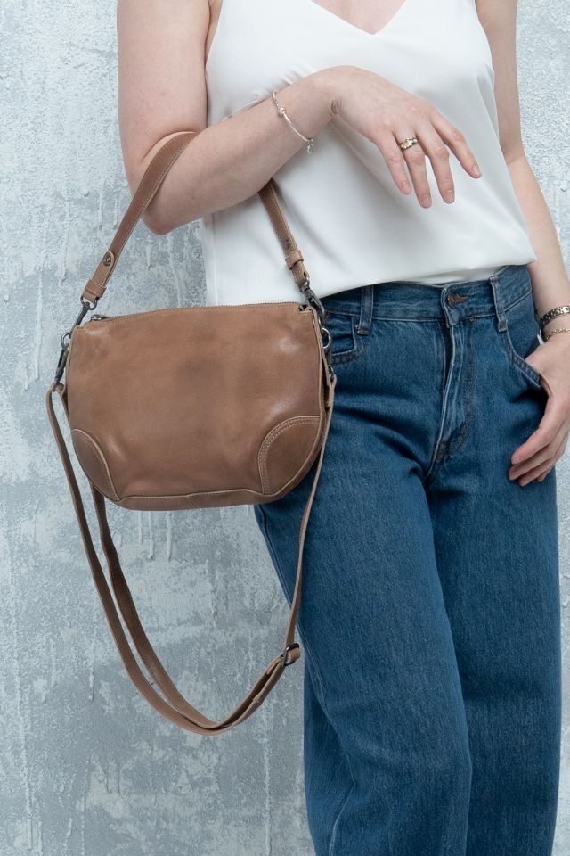 Leather Crossbody Luna Purse - Vintage Vault Boutique