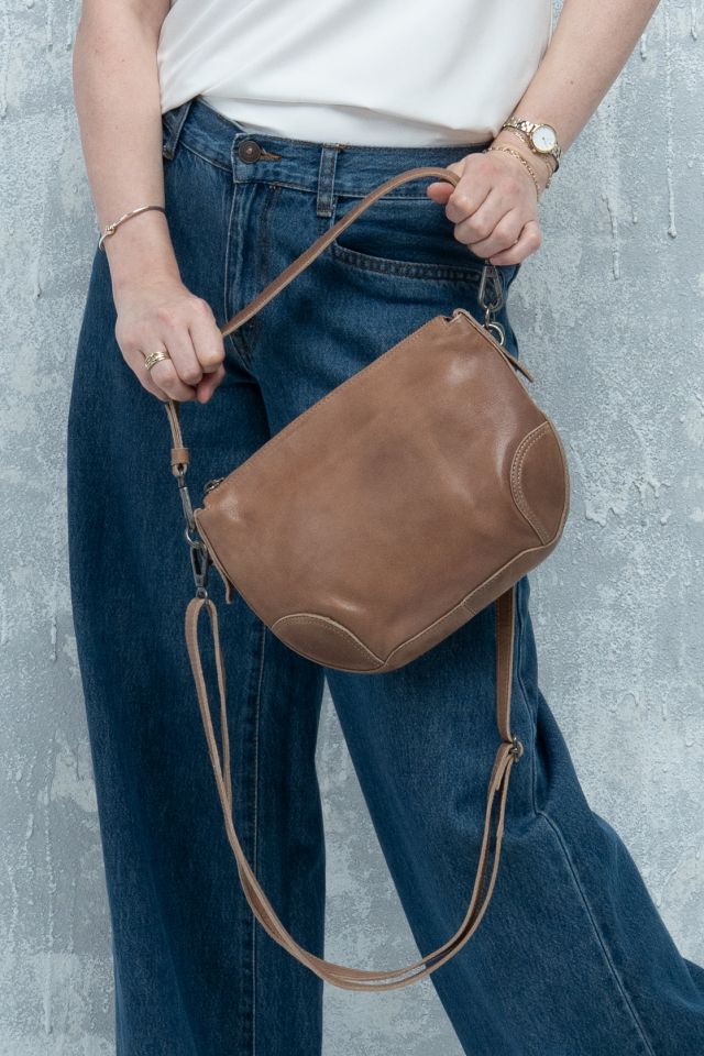 Leather Crossbody Luna Purse - Vintage Vault Boutique