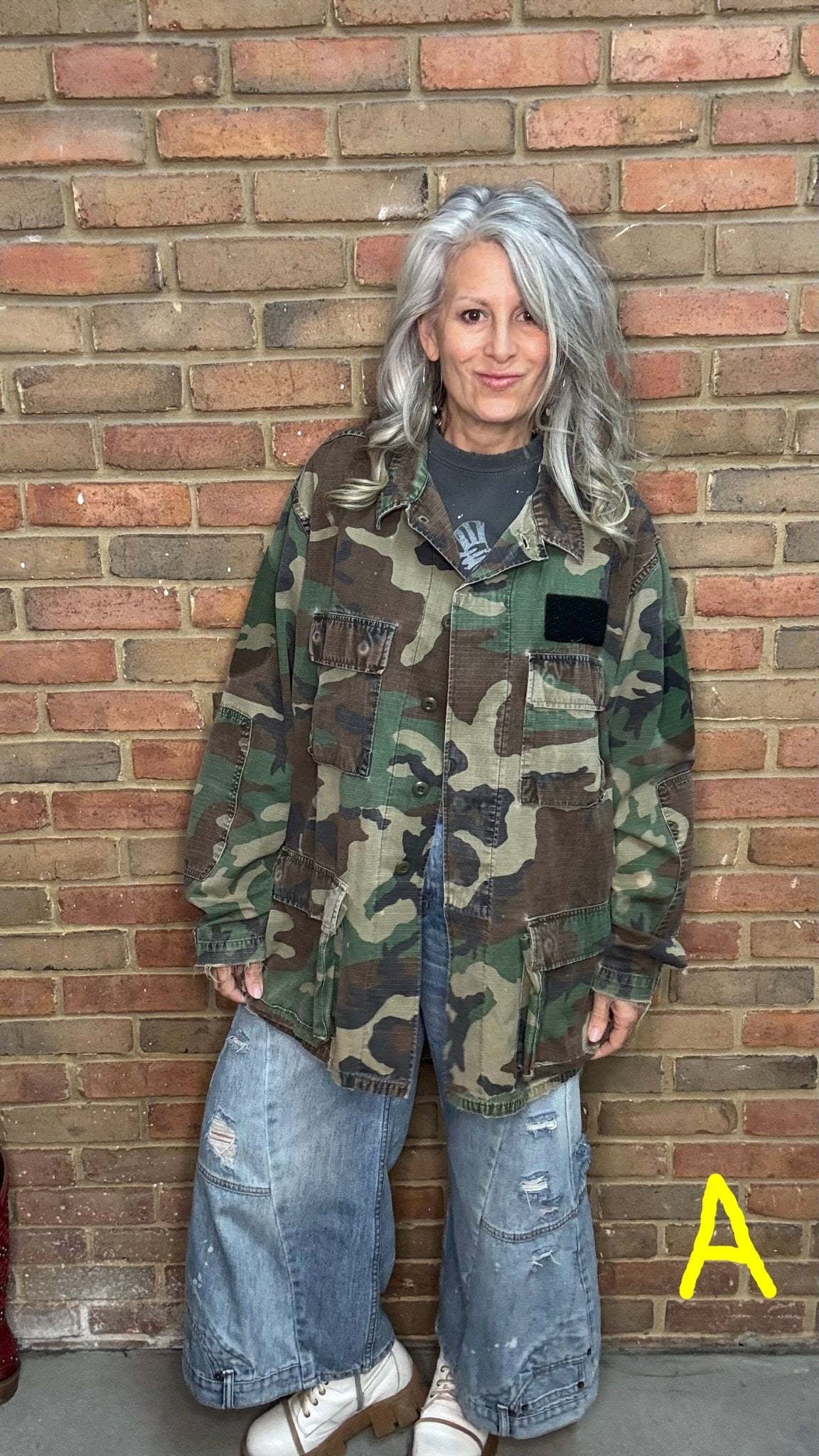 The Rolling Stones Camo Jacket - Vintage Vault Boutique