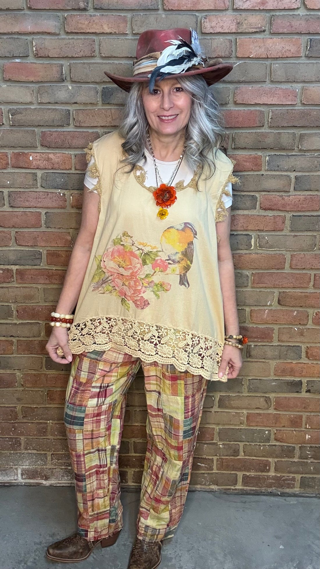 Traveling On Pants - Sunrise Patch