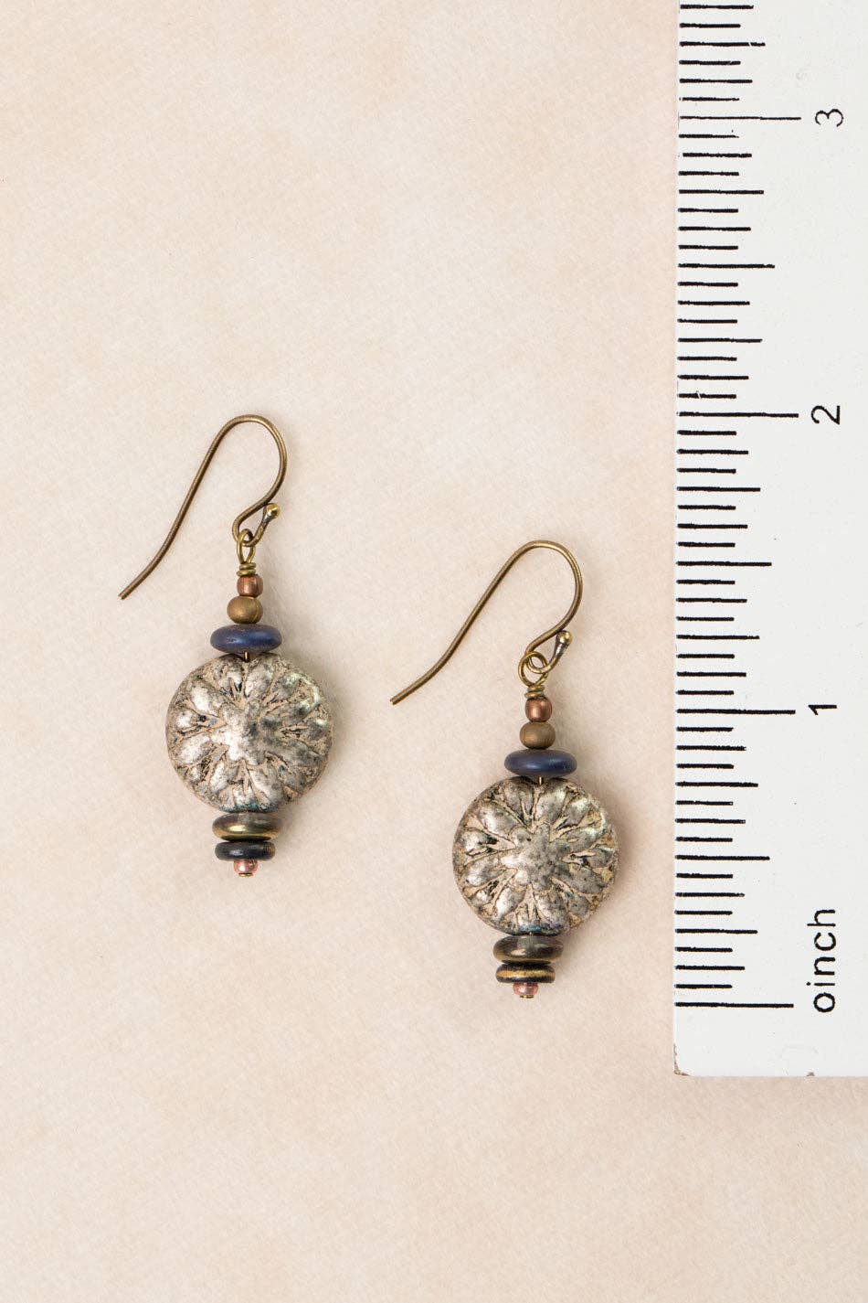Storyteller Czech Glass Statement Earrings
