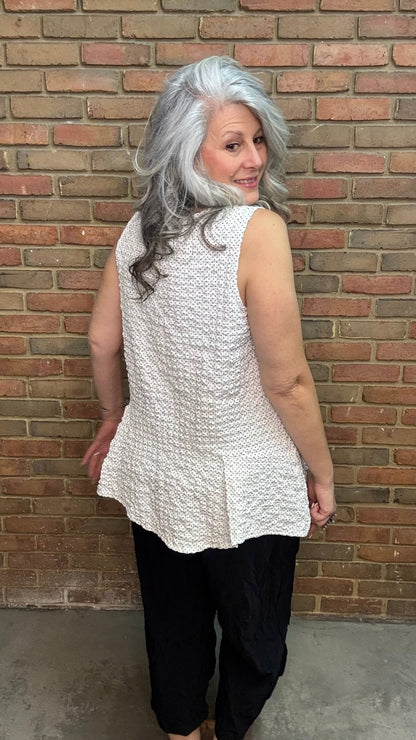 Lyndon Tank - Polka Dot - Vintage Vault Boutique