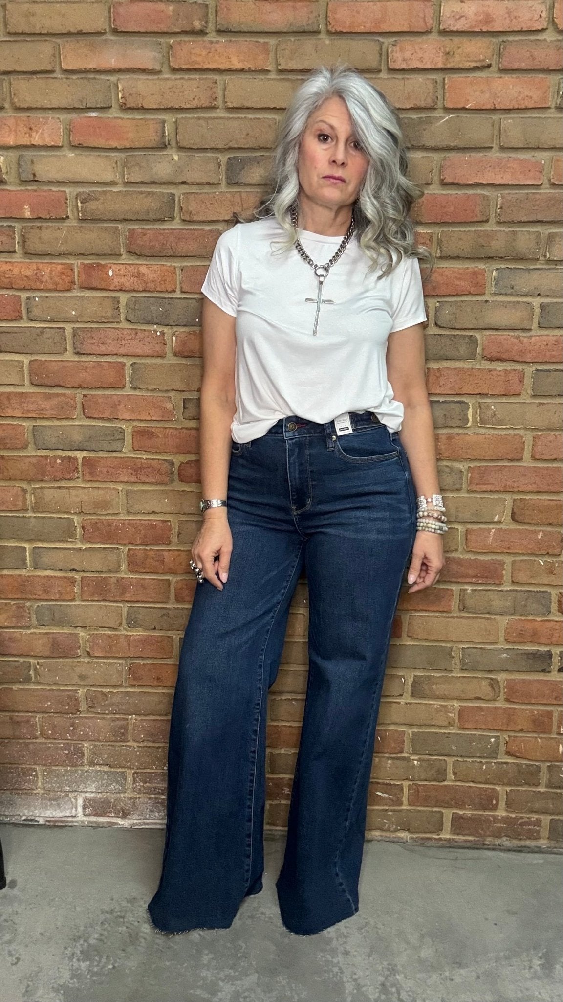 Judy Blue Retro Wide Leg - Vintage Vault Boutique