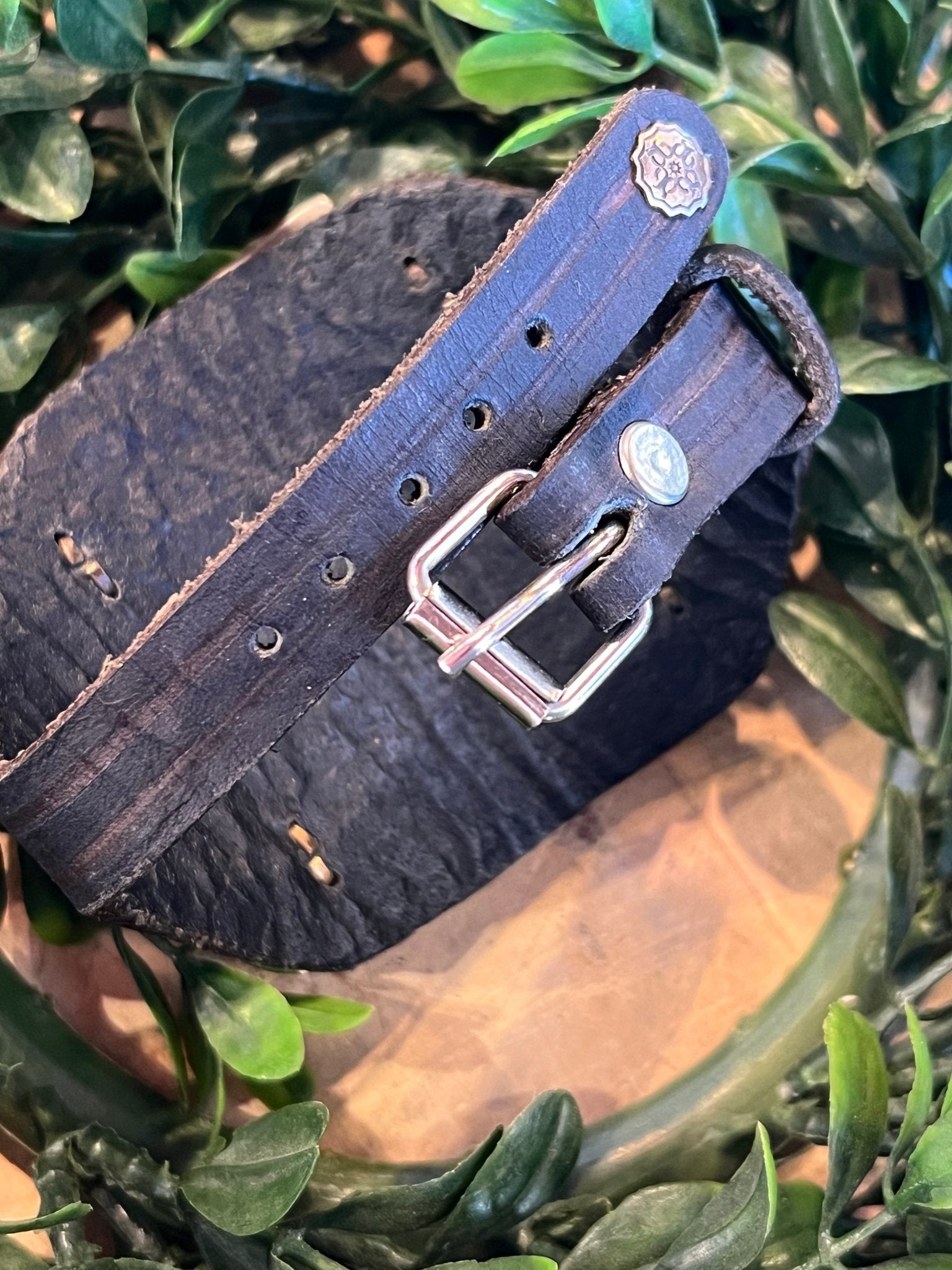 Leather Lady Guadalupe Bracelet - Vintage Vault Boutique