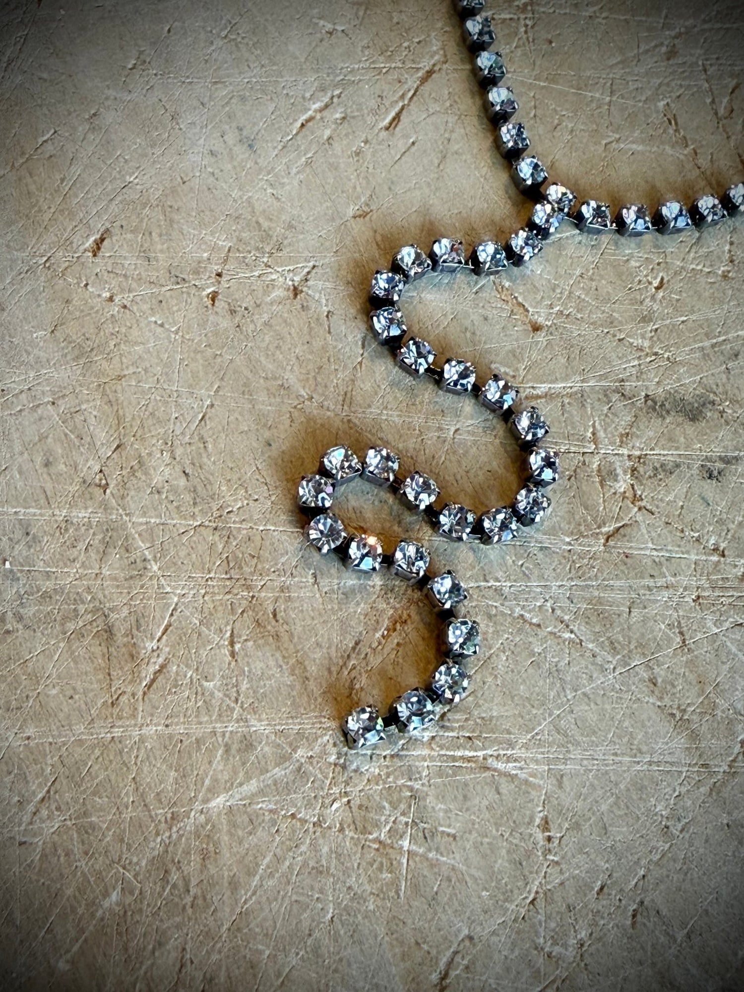 Kassandra Necklace Clear - Vintage Vault Boutique