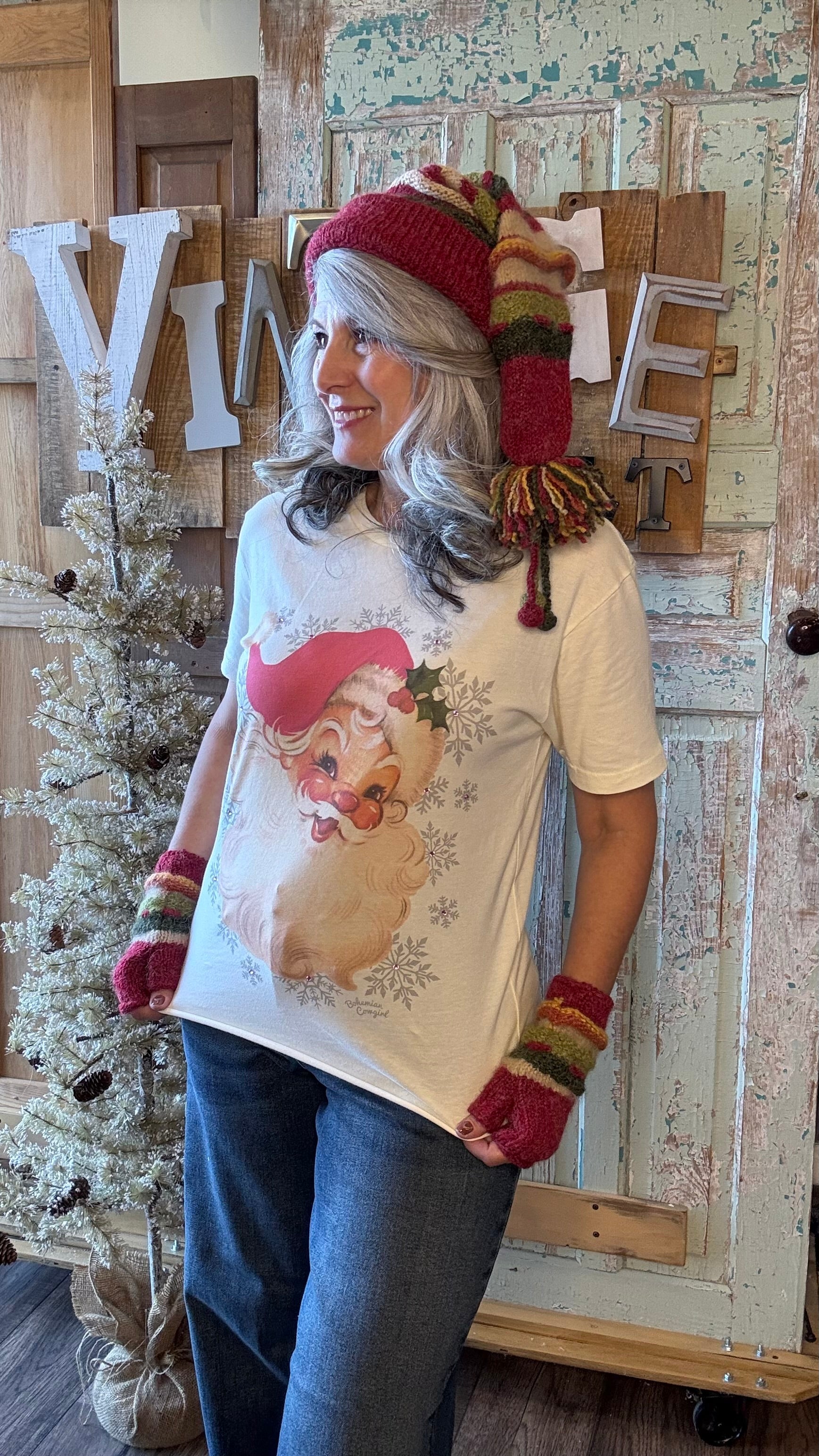 Vintage Santa Tee Shirt
