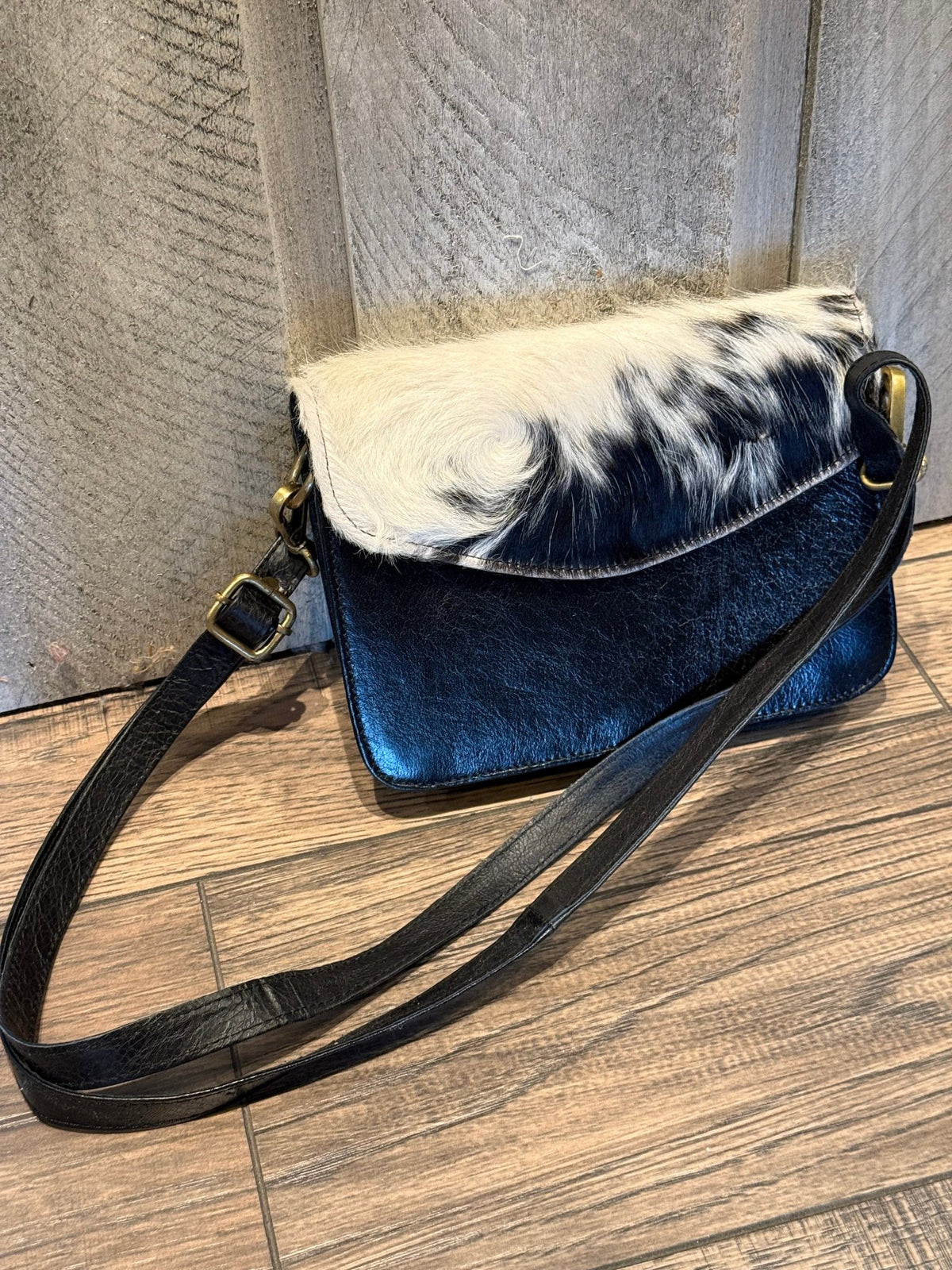 Cowhide Envelope Purse - Vintage Vault Boutique