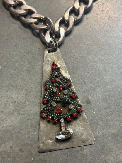 Industrial Christmas Necklace