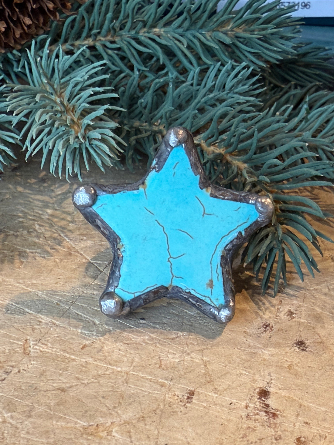 Turquoise Star Ring