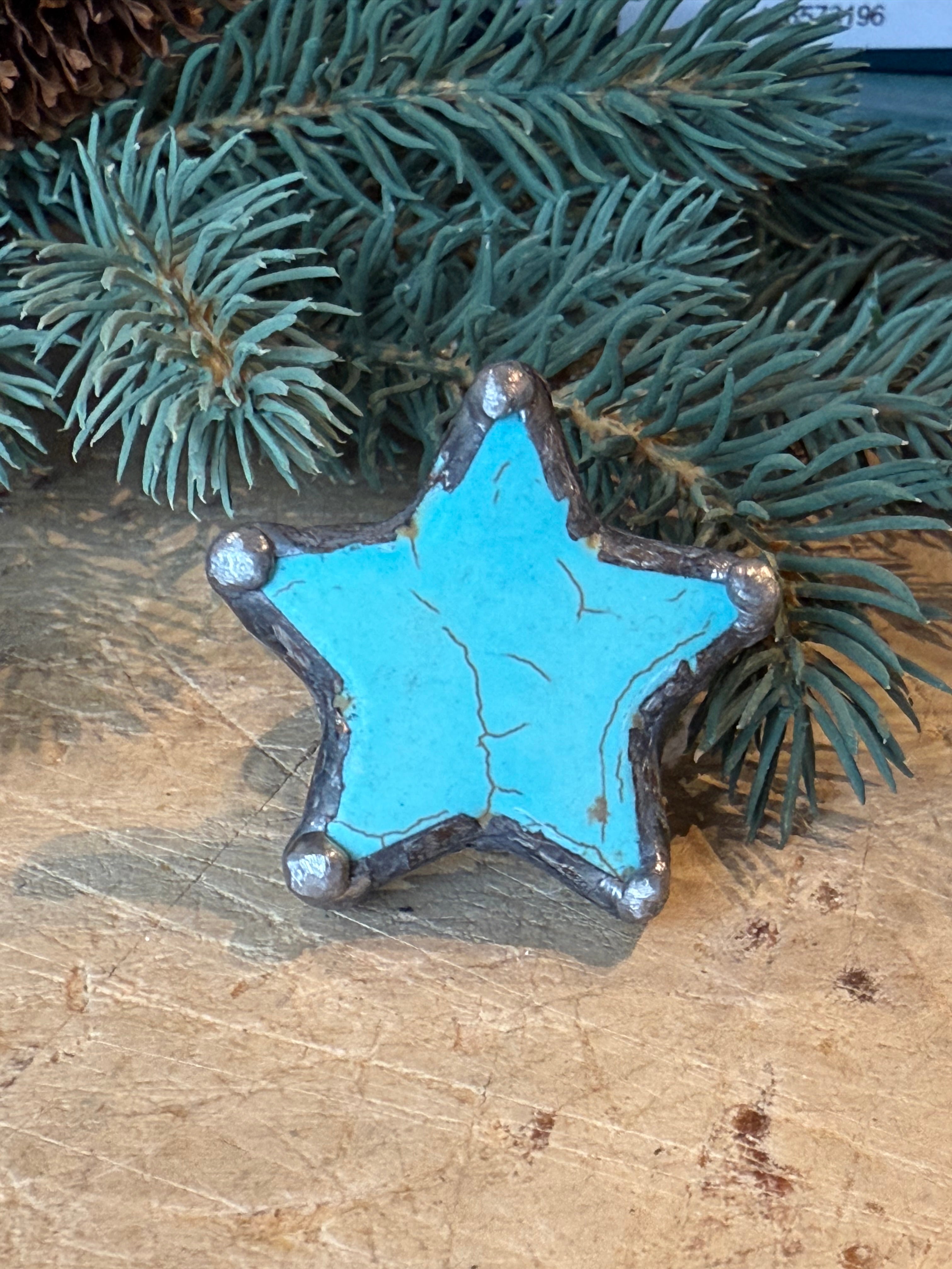Turquoise Star Ring