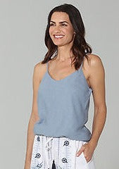 Linen Camisole - CHAMBRAY