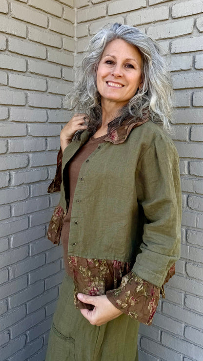 Mathis Jacket in Moss