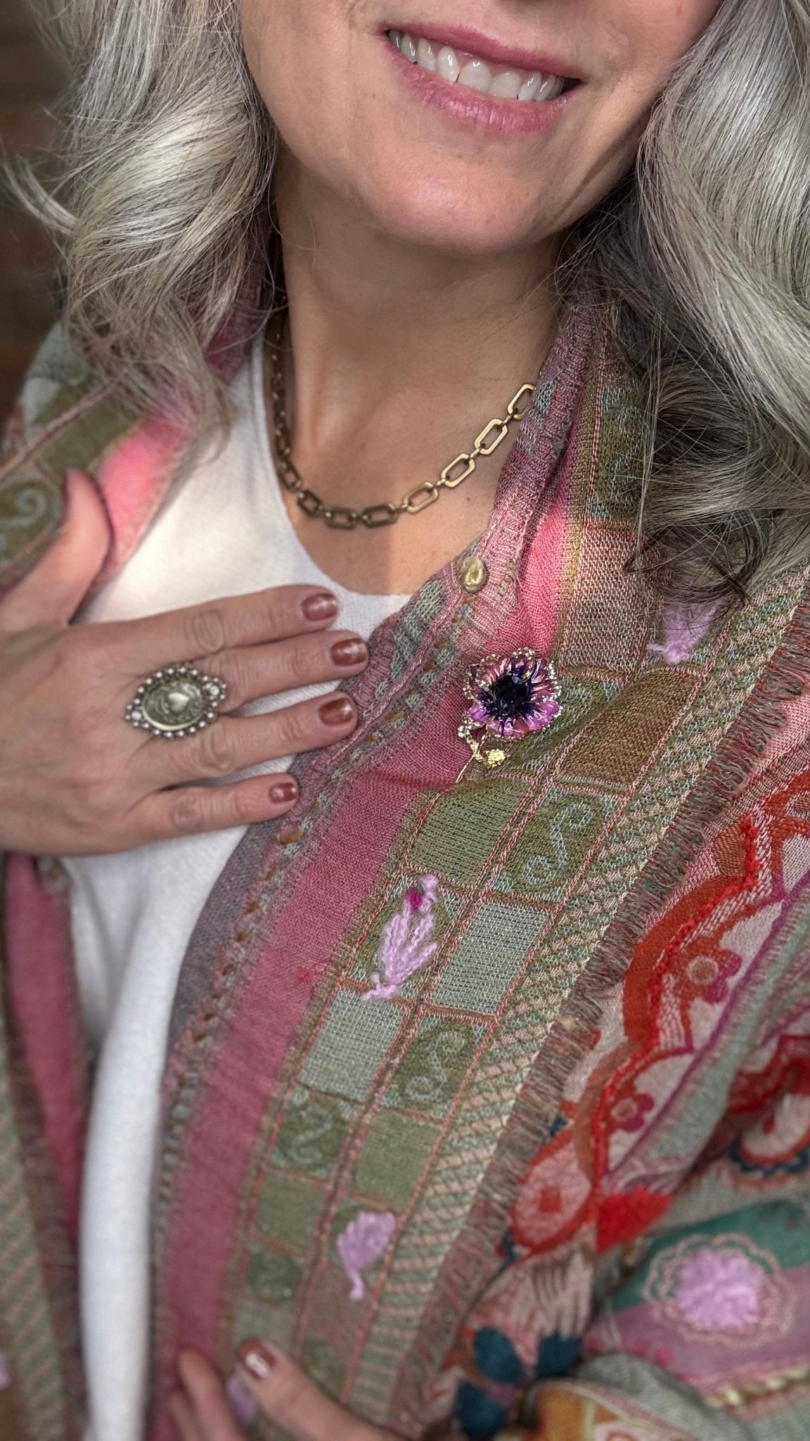 Festive Shawl - Combo - Vintage Vault Boutique