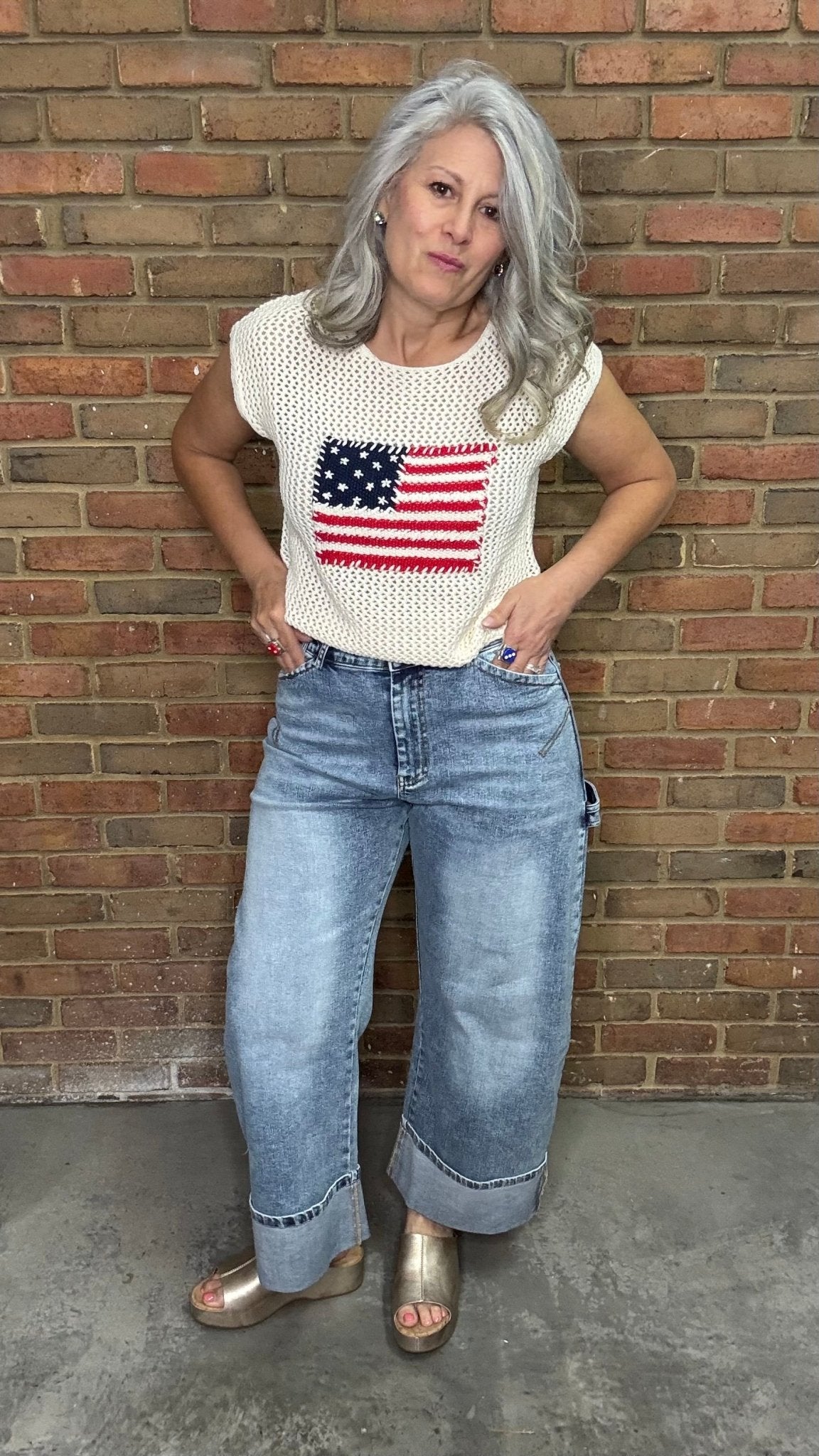 Washed and Worn Slim Barrel Jean - Vintage Vault Boutique