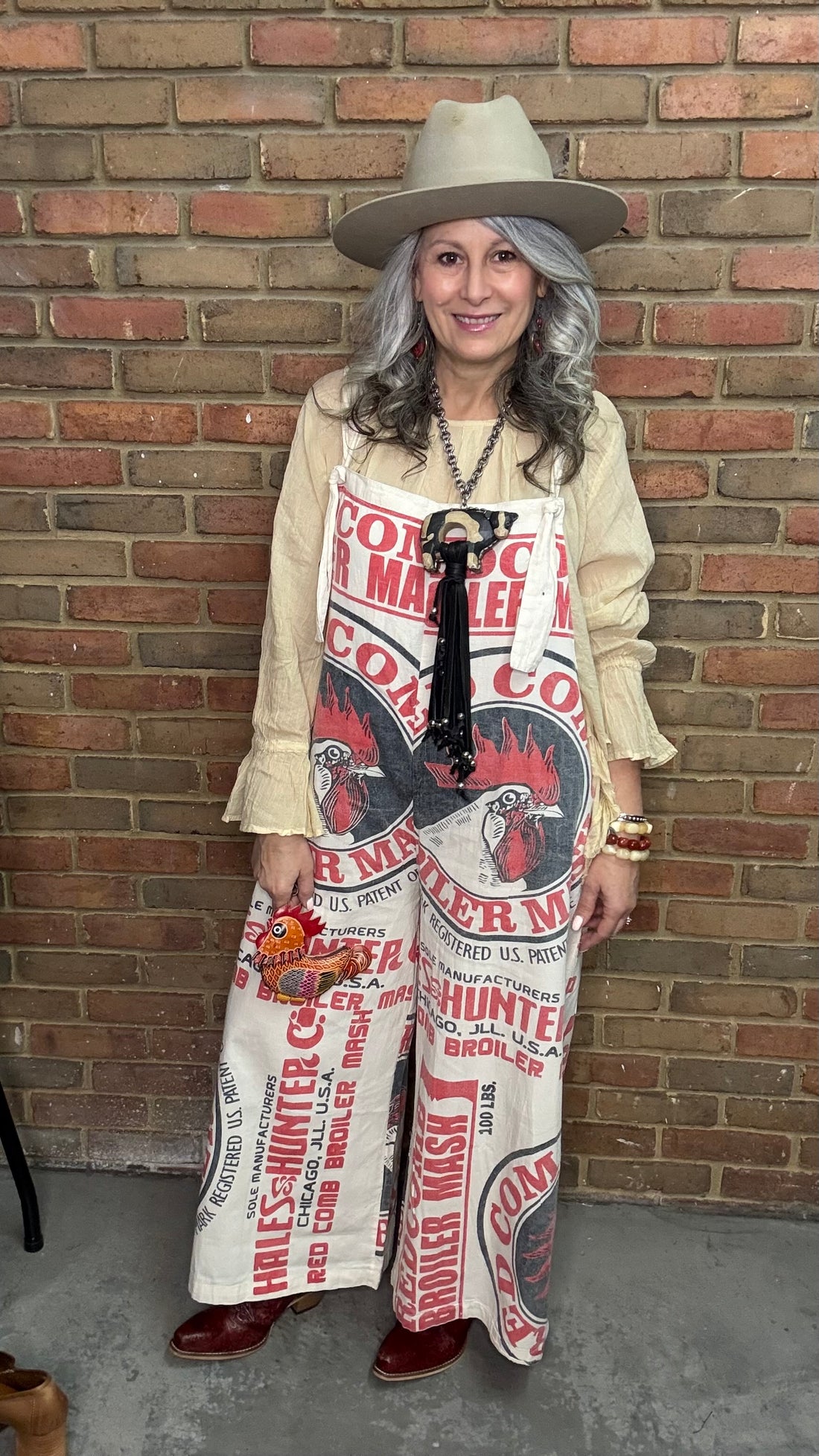 Red Comb Broiler Mash Overalls