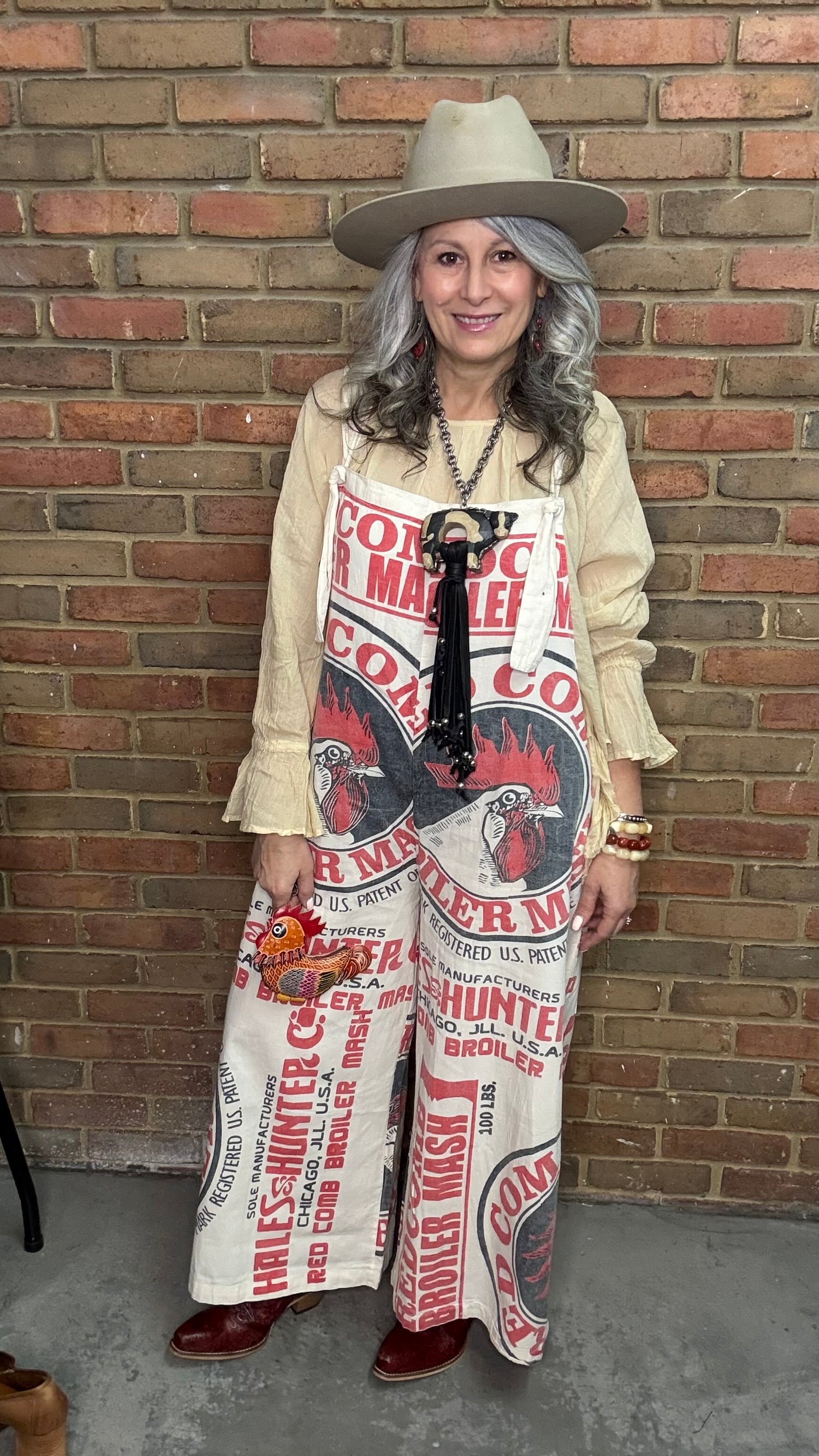 Red Comb Broiler Mash Overalls