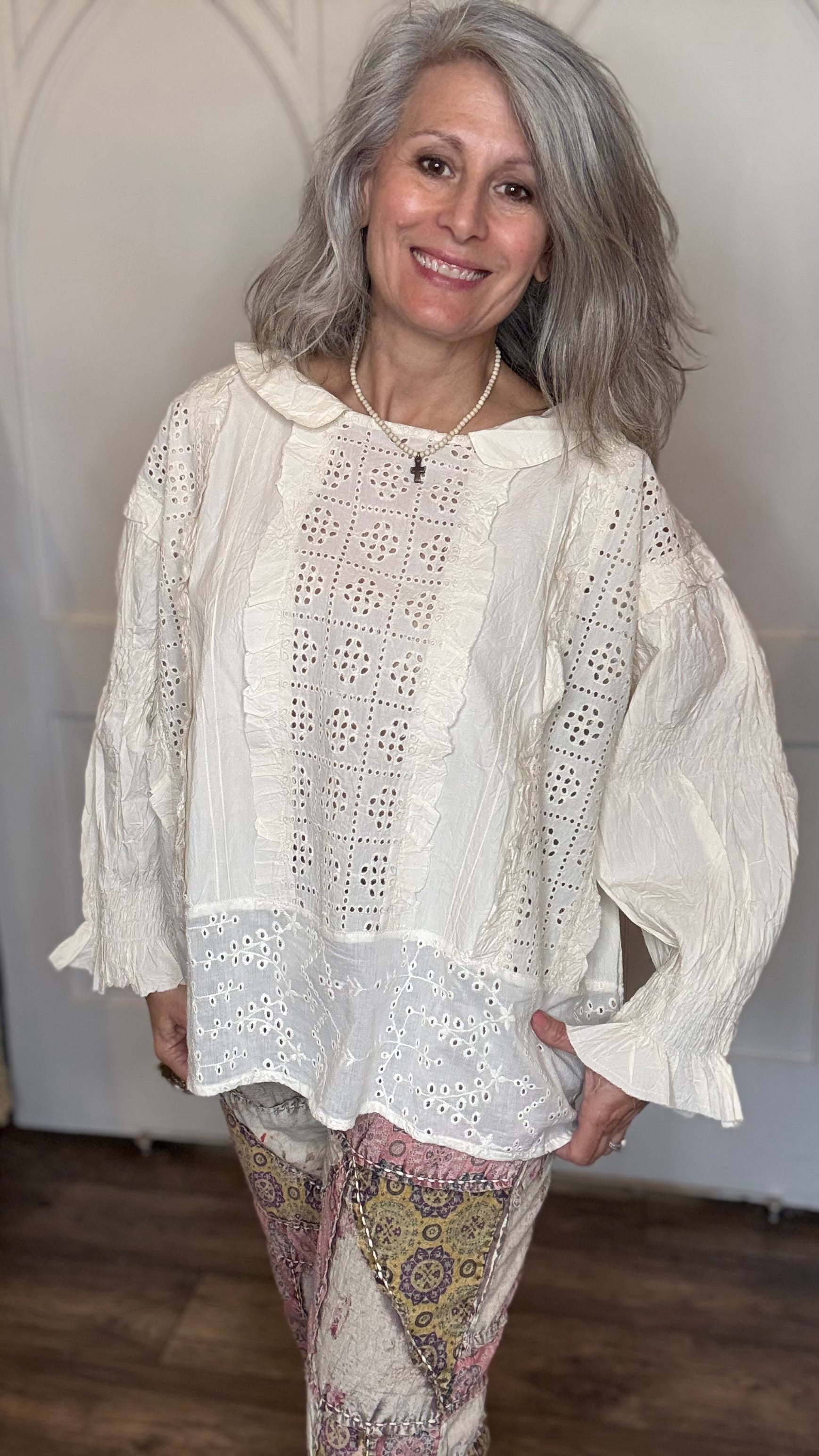 Vintage Mix Cotton Top