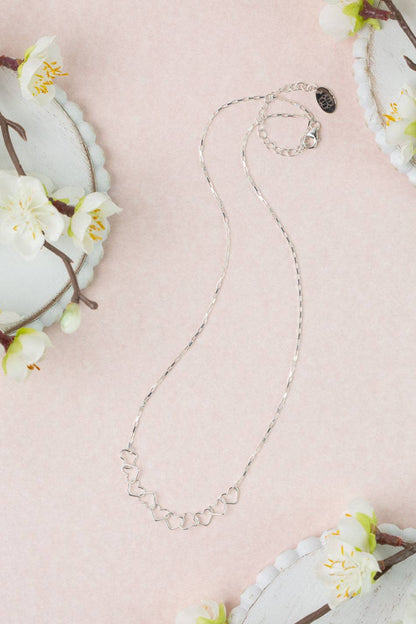 Bold Heart 16.5-18.5" Simple Necklace