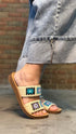 Toodles Light Blue Crochet Sandals - Vintage Vault Boutique