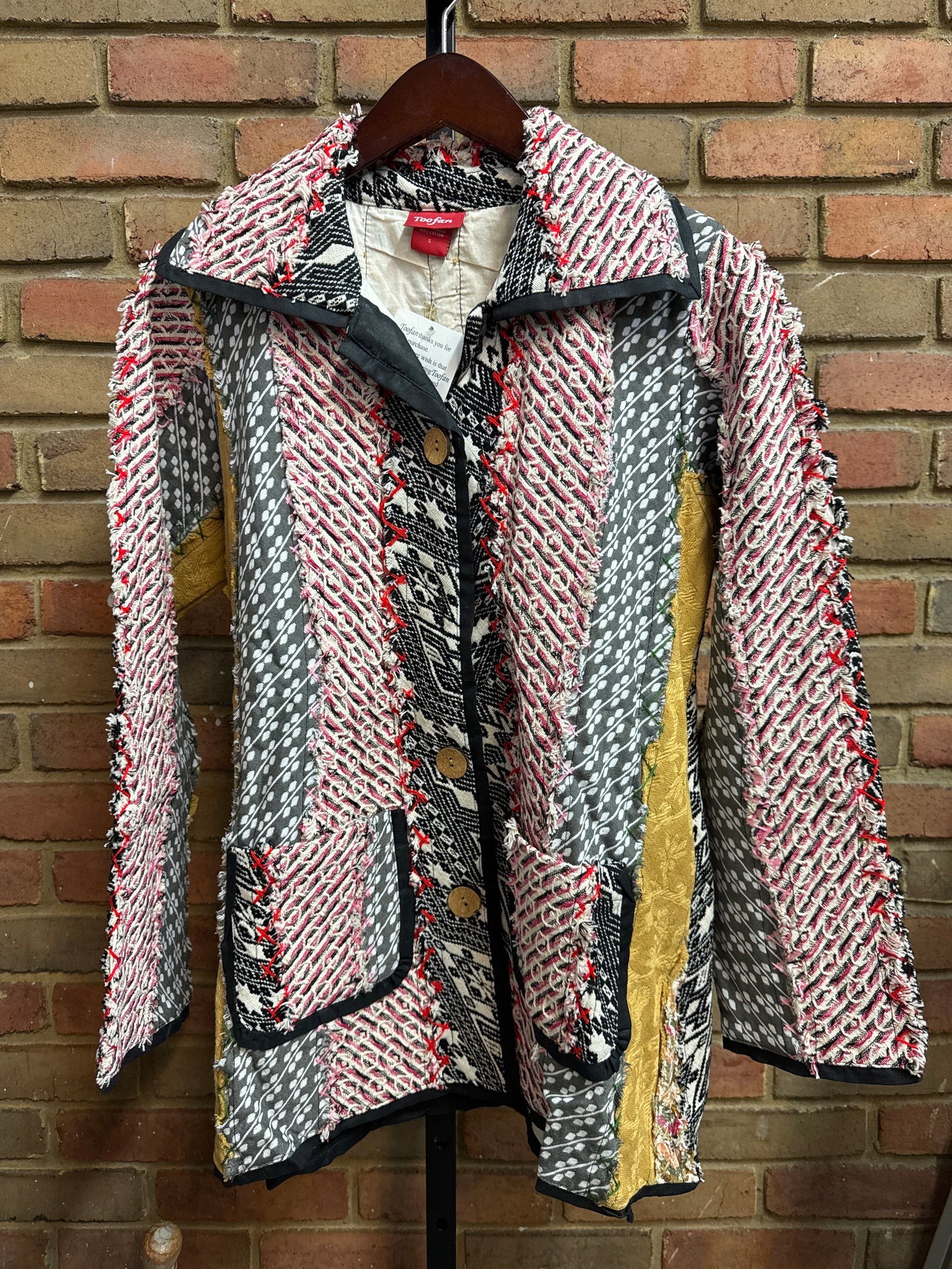 Multi Color Patchwork Jacket