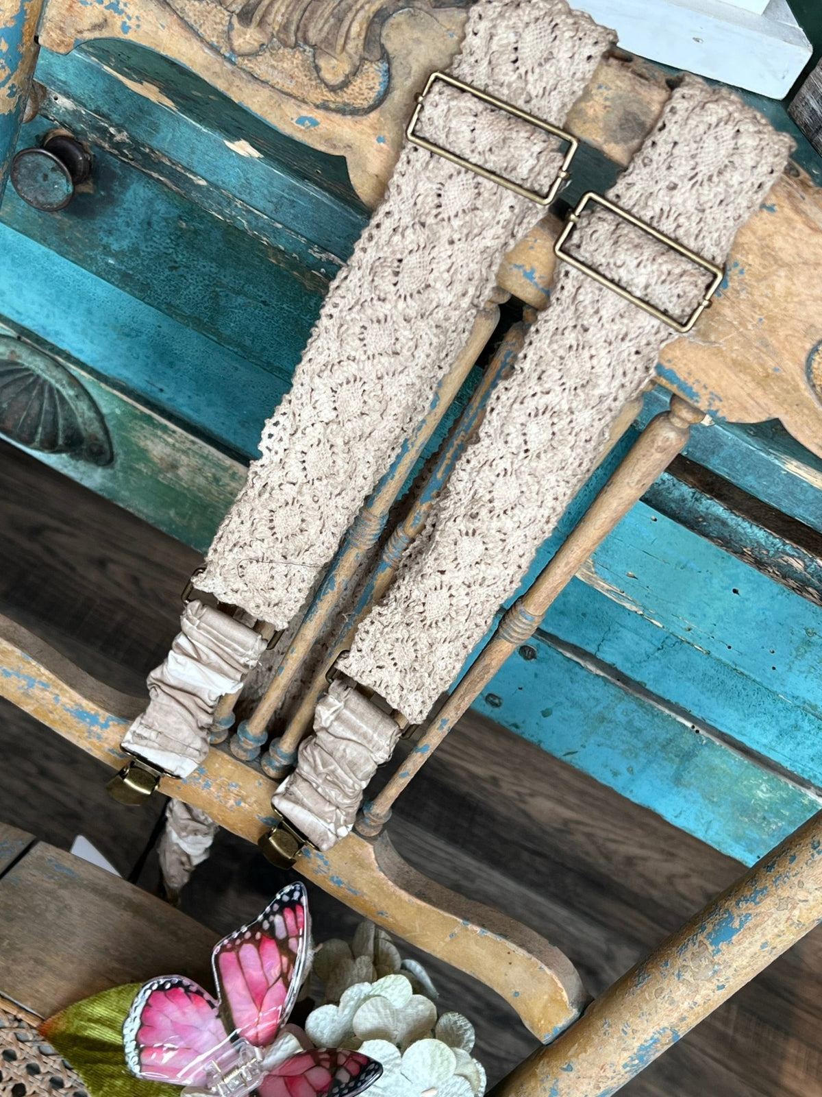Gypsy Lace Suspenders - Vintage Vault Boutique