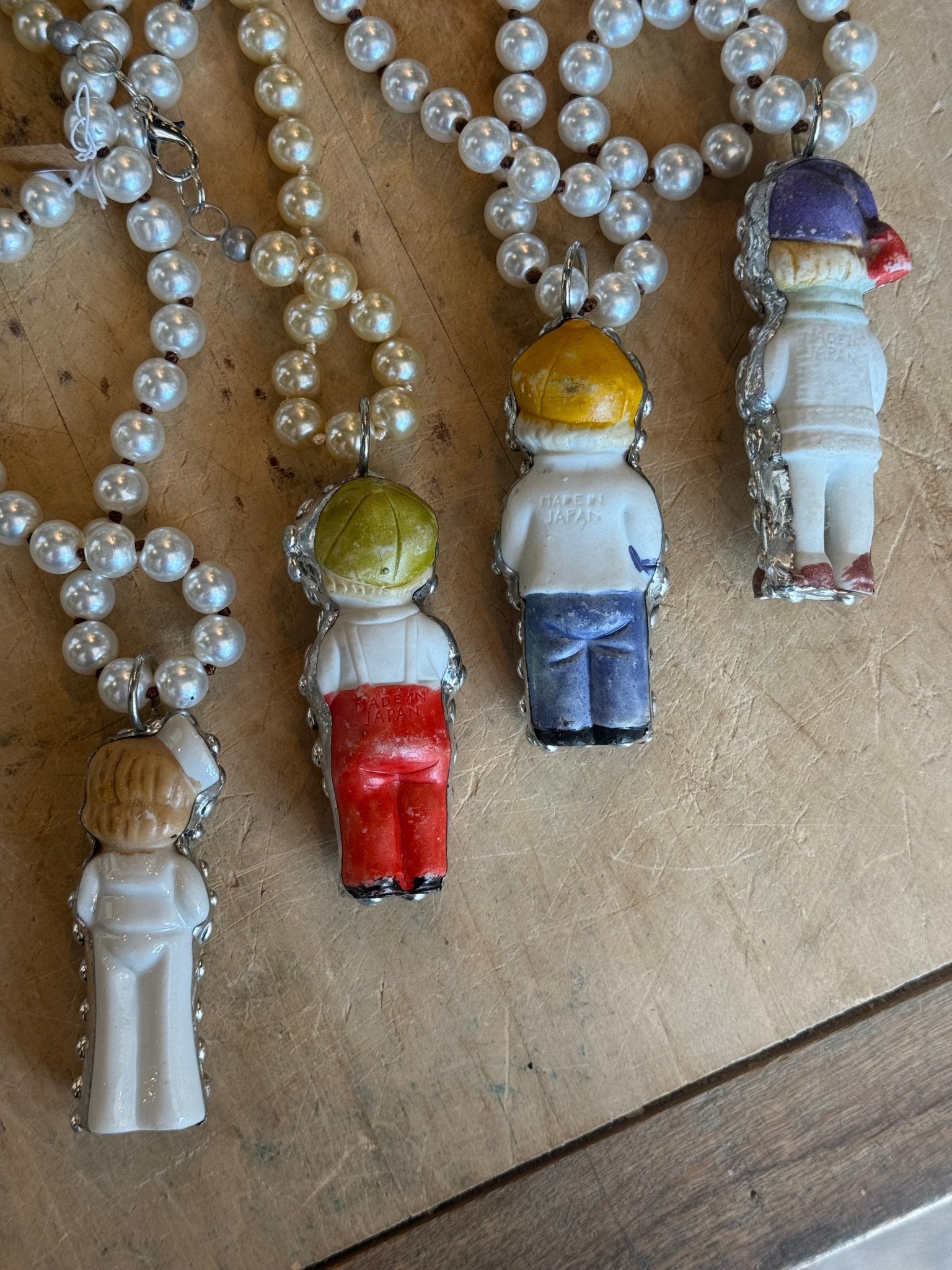 Large Penny Doll Necklace - Vintage Vault Boutique