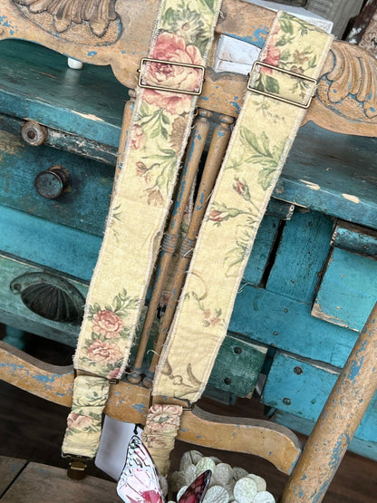 Gypsy Quilted Suspenders - Vintage Vault Boutique