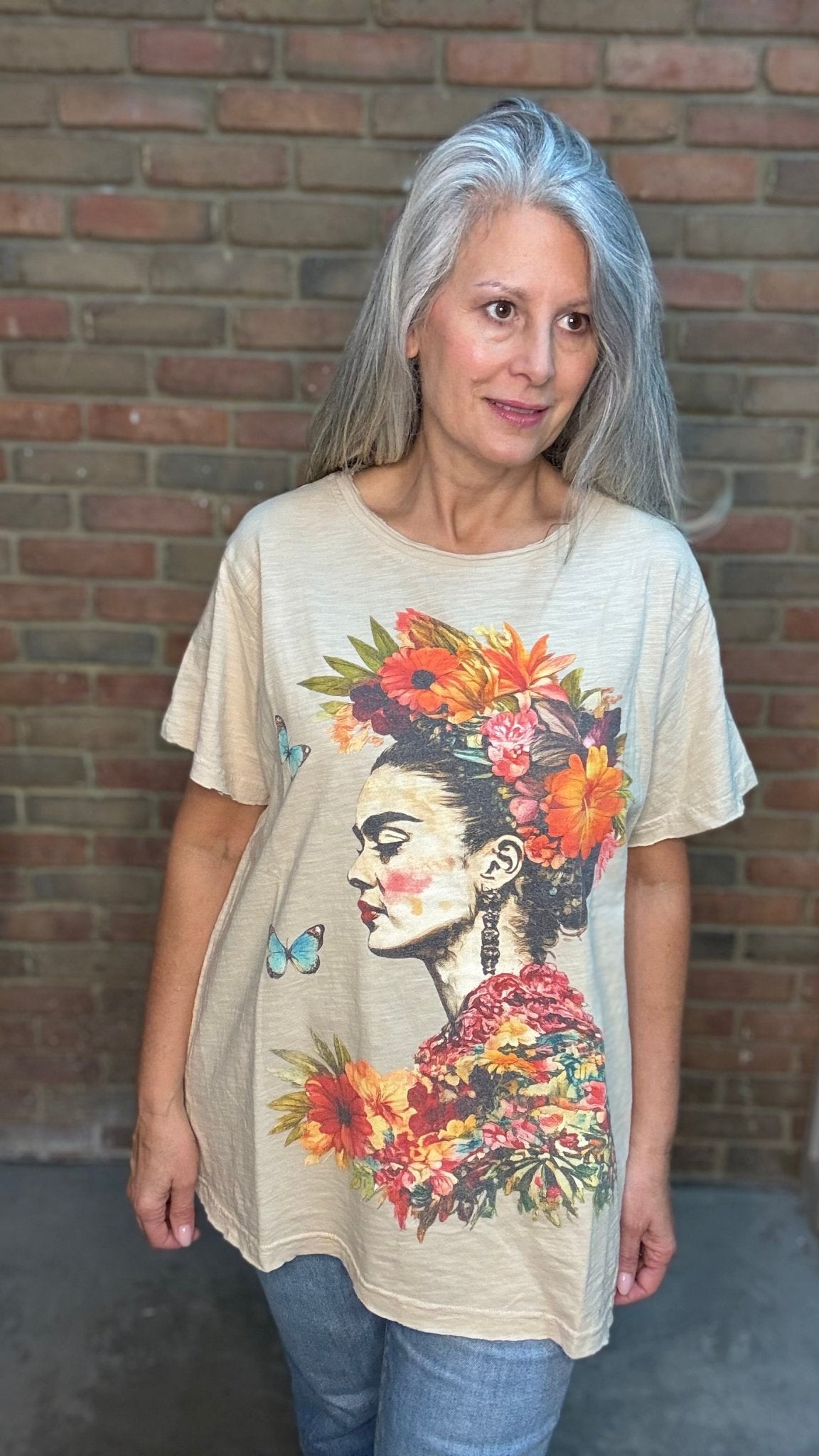 Frida Kahlo T-Shirt - Vintage Vault Boutique
