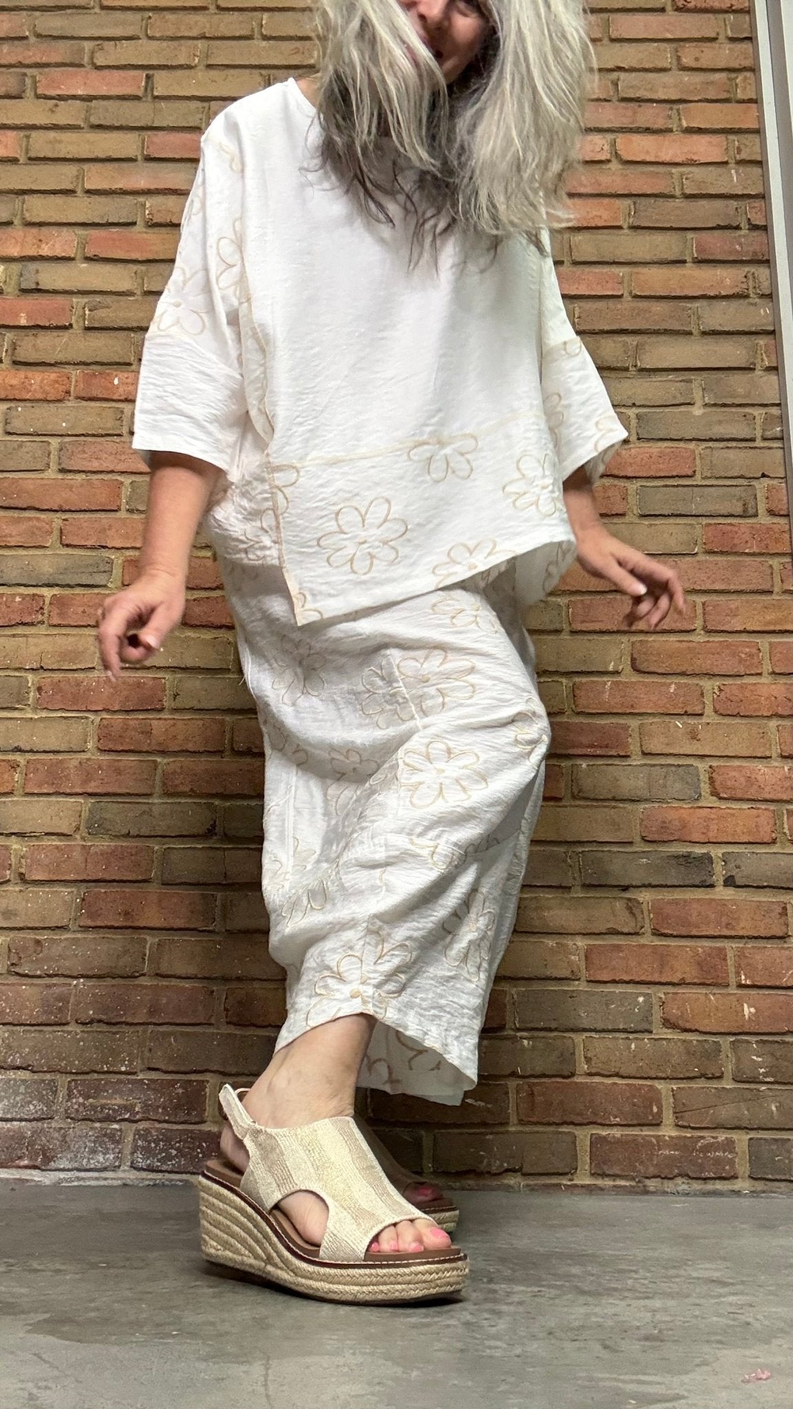 Daisy Pant and Top Set - Vintage Vault Boutique