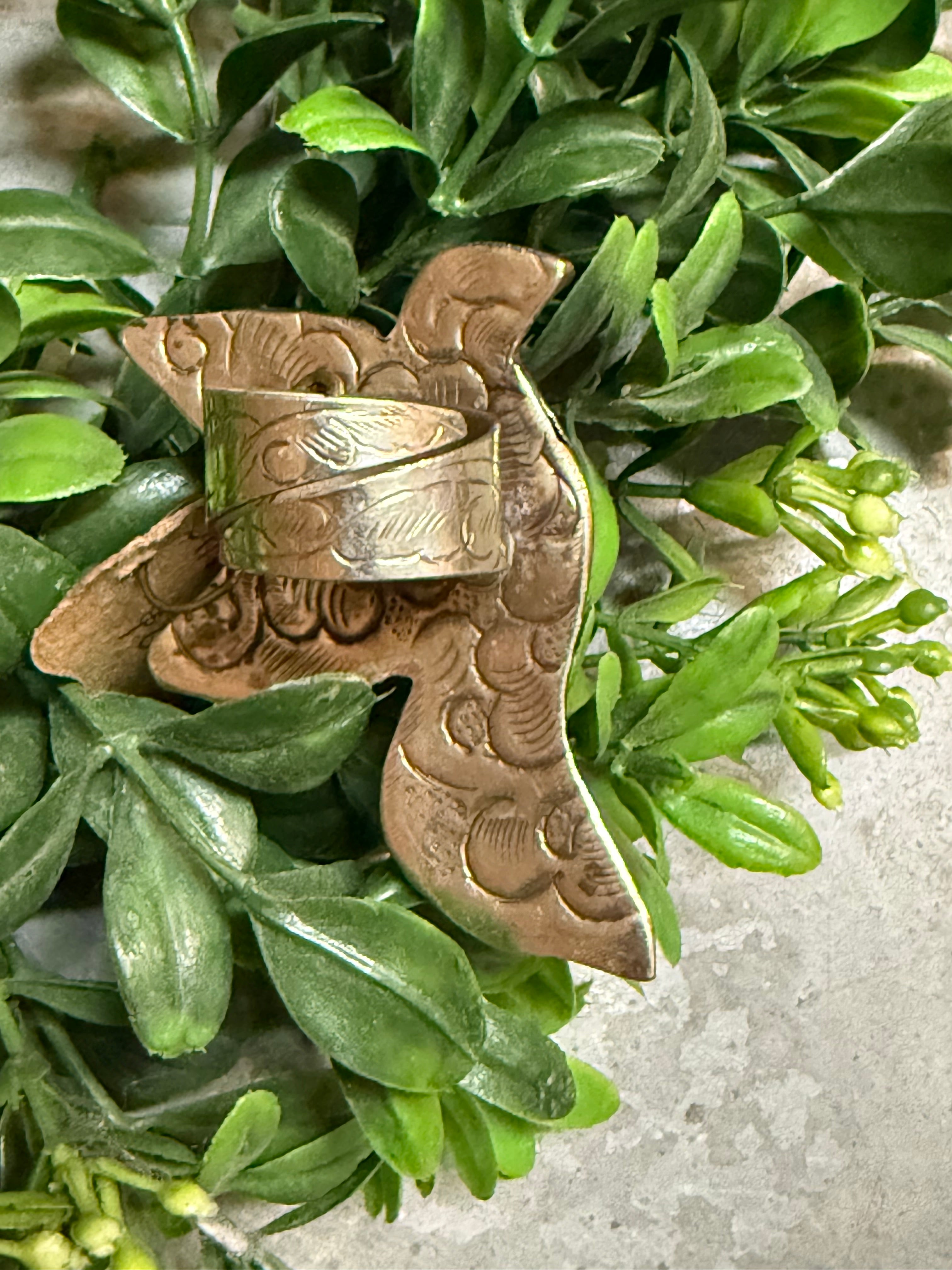 Silver Dove Ring