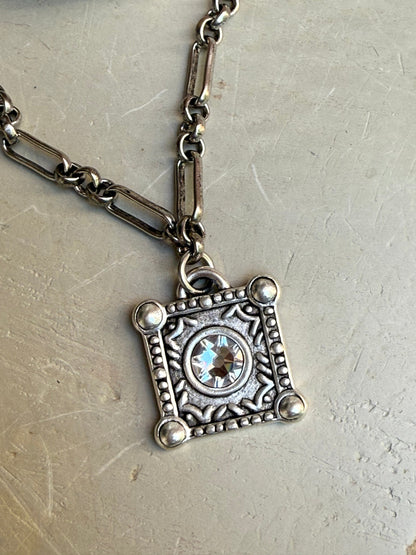 EKD Crystal Pendant Necklace