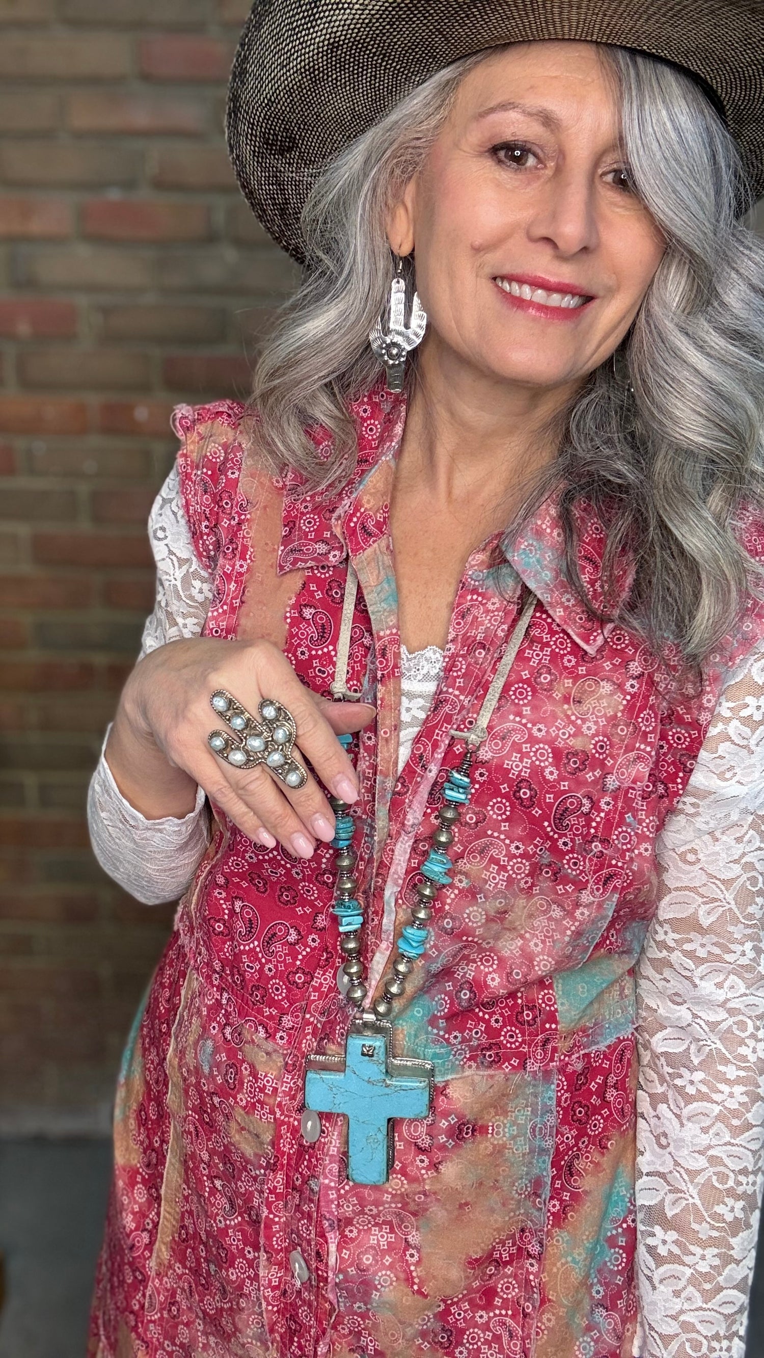 Pearl Cactus Ring