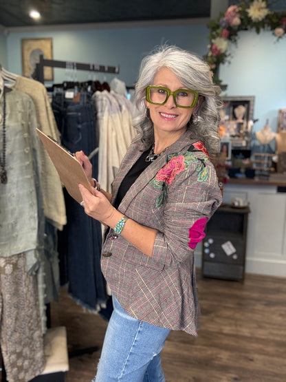 Gabriella Smoky Ash Blazer