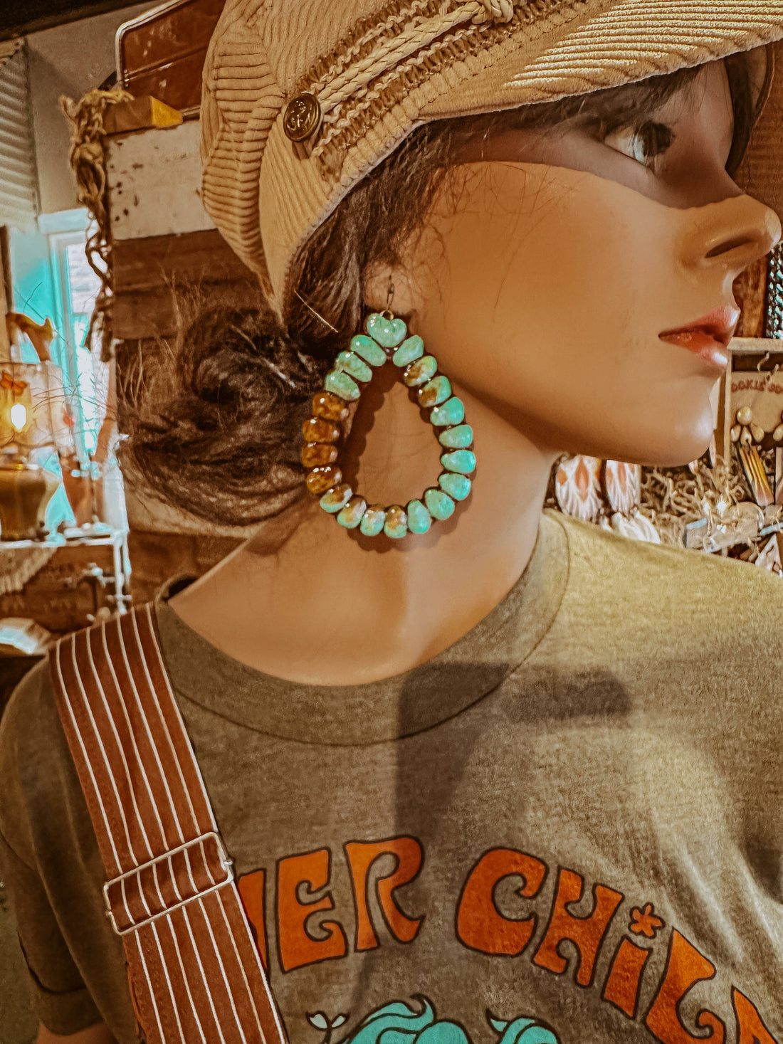Turquoise Ravena: Small