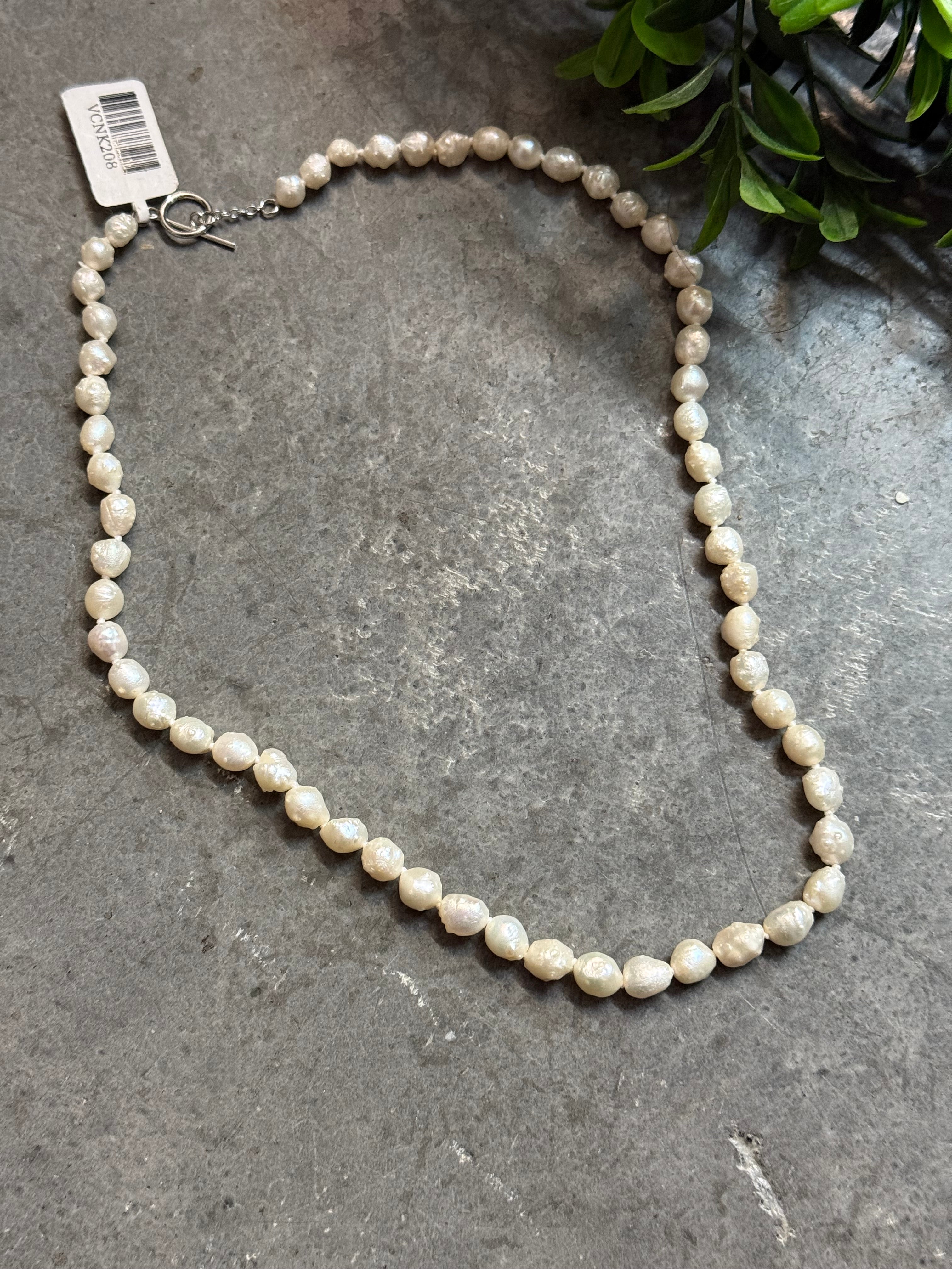 Freshwater Pearl Stand Necklace