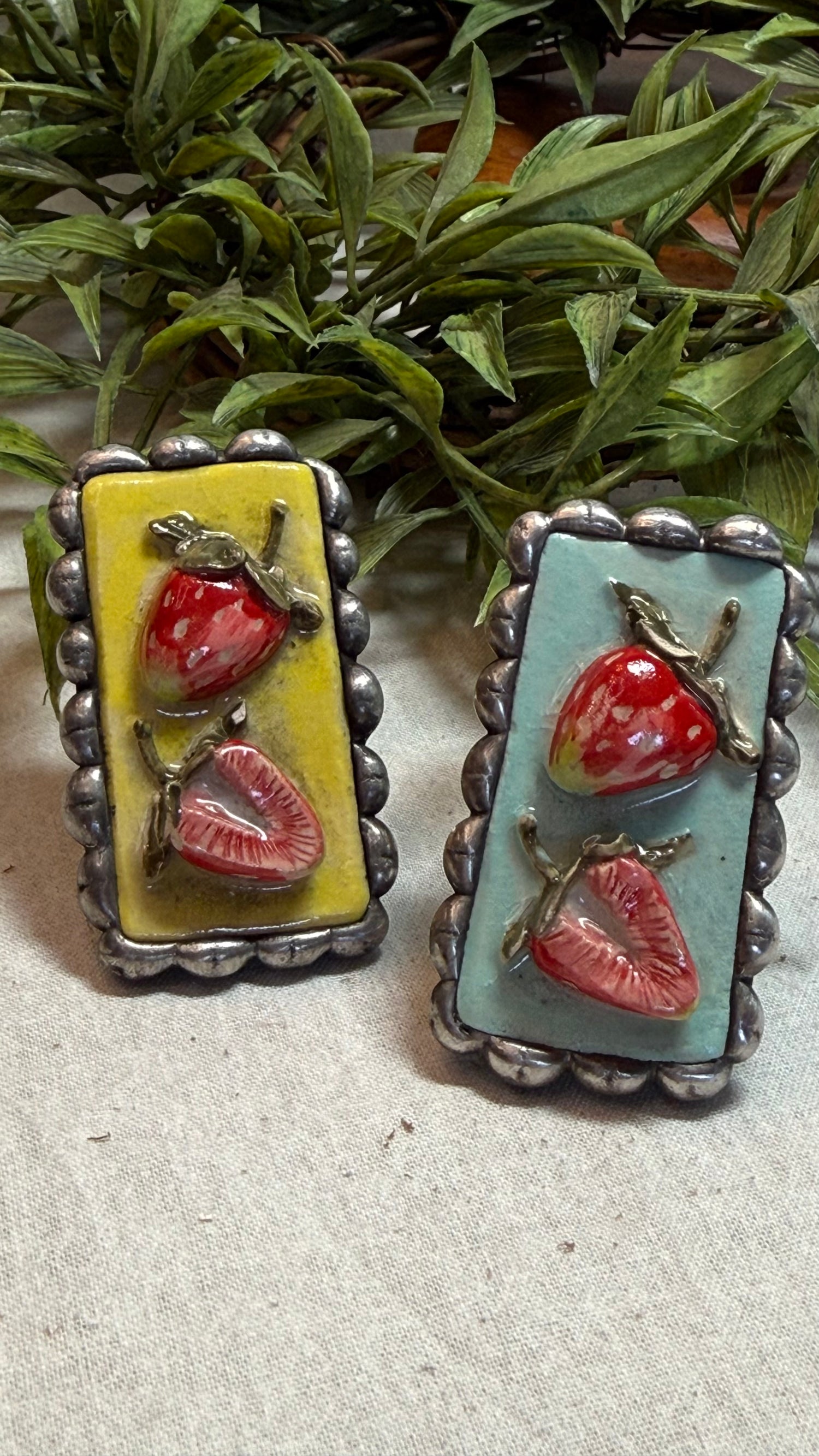 Strawberry Adjustable Ring