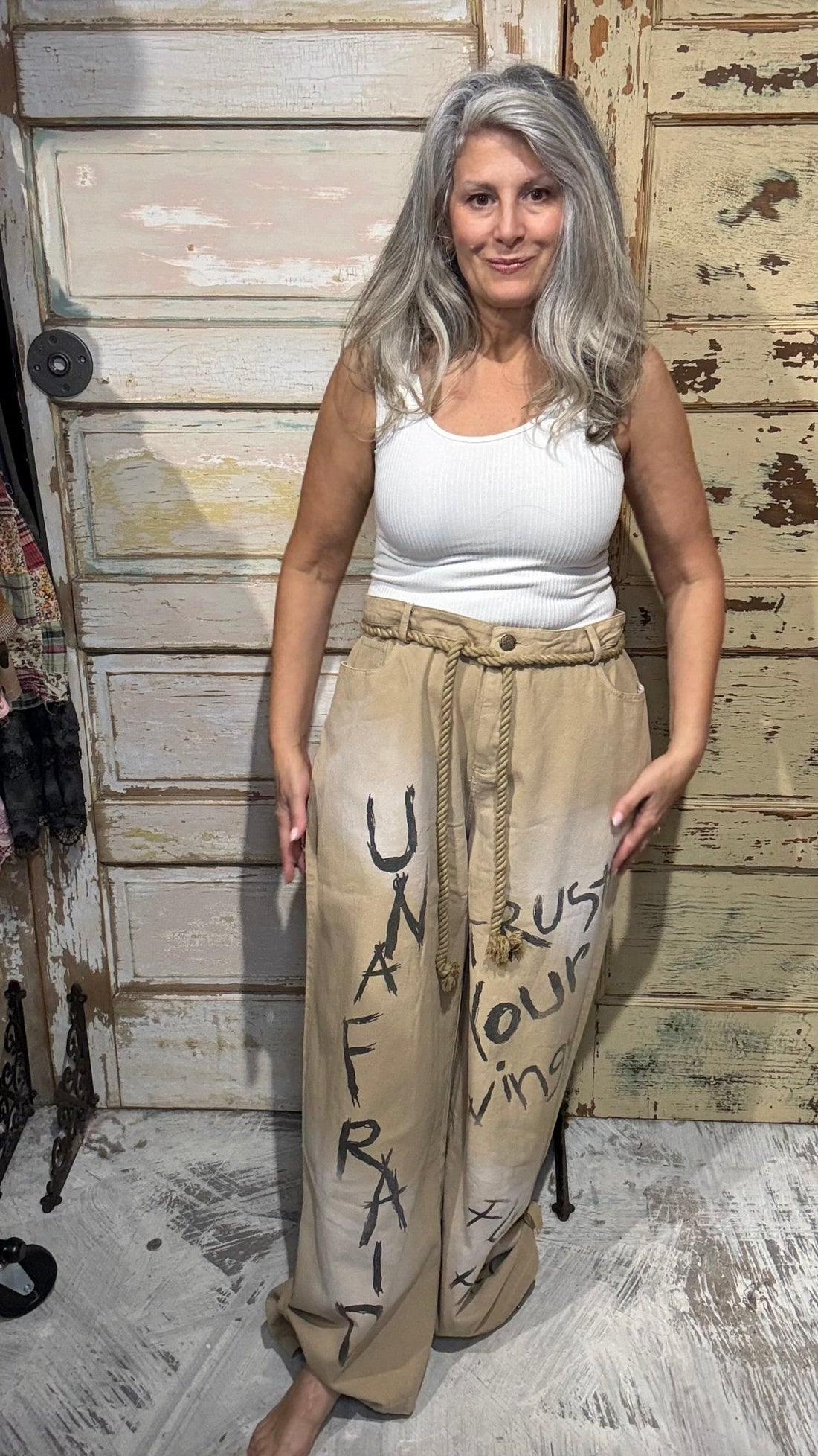 Sky Bound Pants- Pre Order - Vintage Vault Boutique