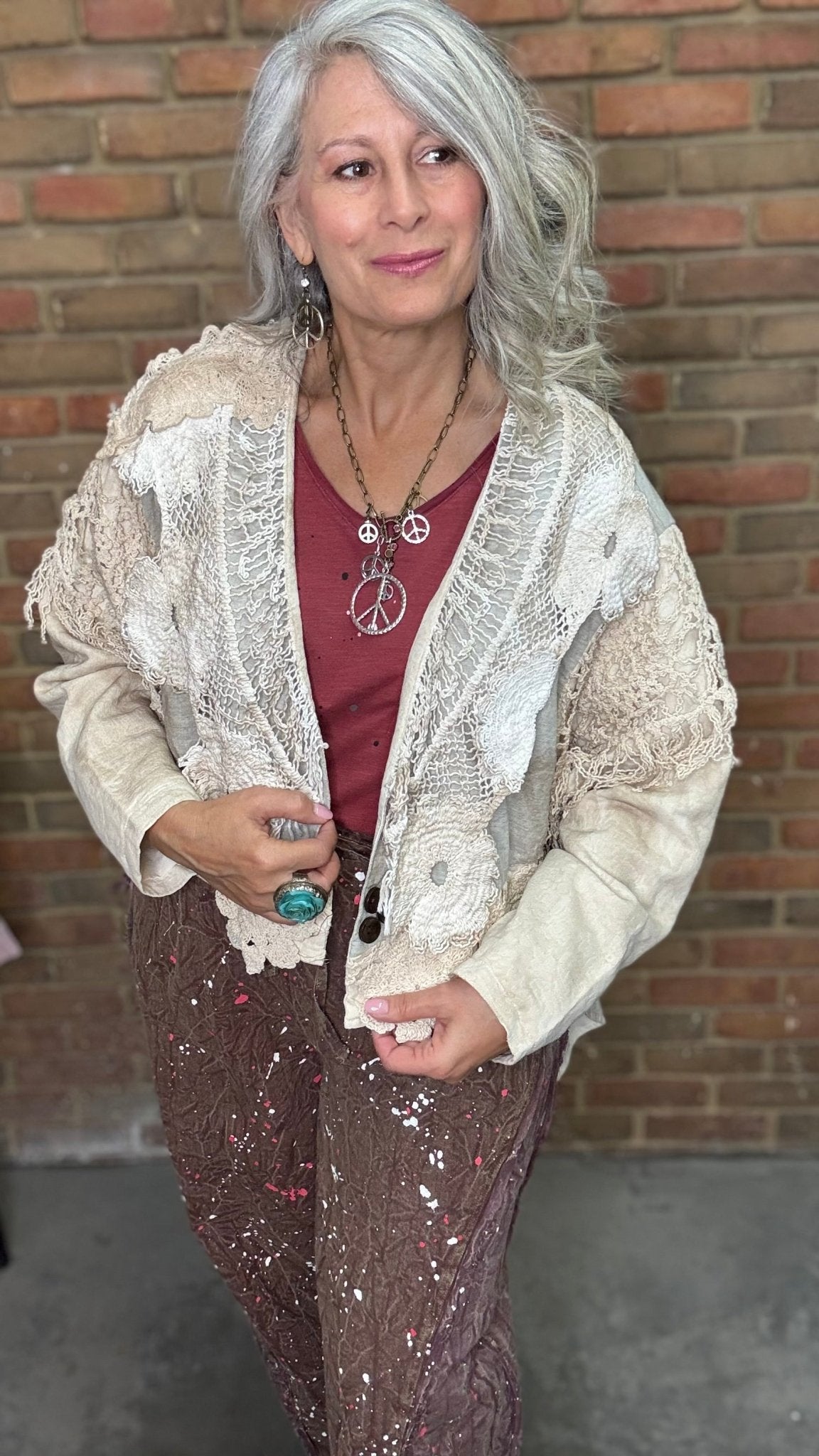Heirloom Haze Jacket - Vintage Vault Boutique