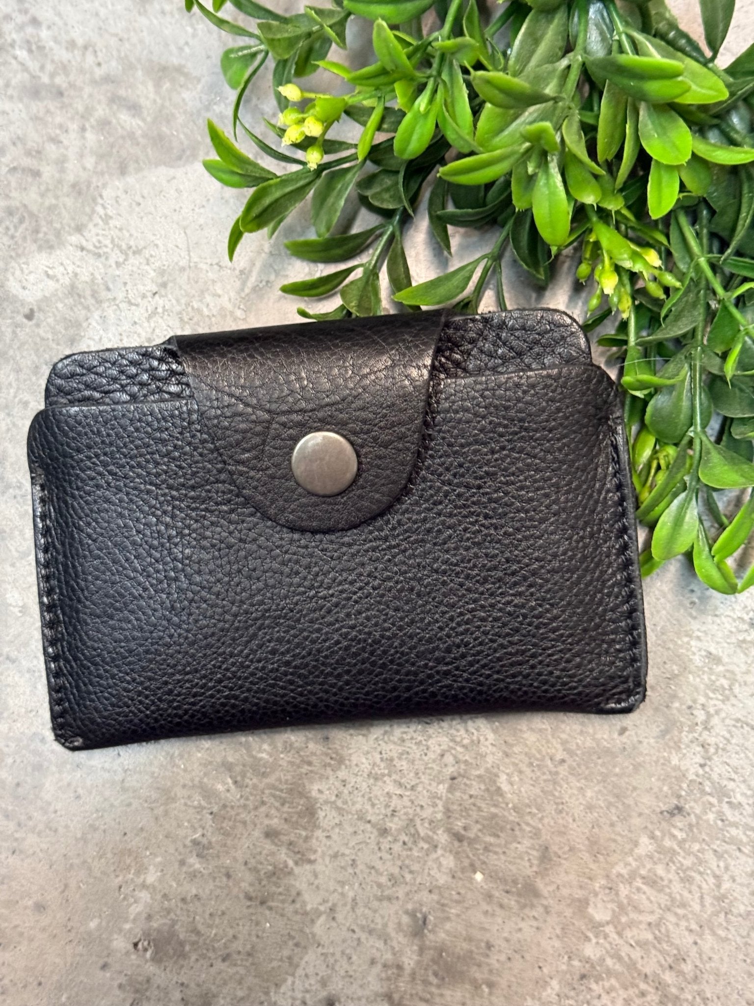 Soft Leather Card Holder - Vintage Vault Boutique